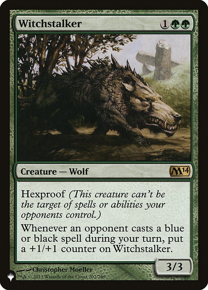 Witchstalker, The list Card Art