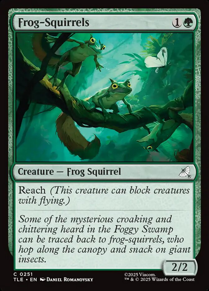 Frog-Squirrels, Avatar: The Last Airbender Eternal Card Art