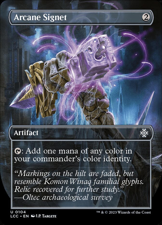 Arcane Signet, The Lost Caverns Of Ixalan Commander Card Art