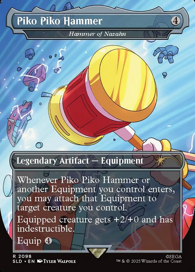 Hammer of Nazahn, Secret Lair Drop Card Art