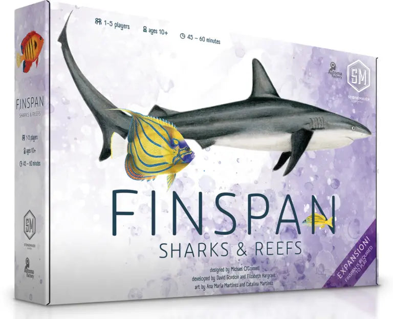 Finspan - Expansion - Sharks &amp; Reefs