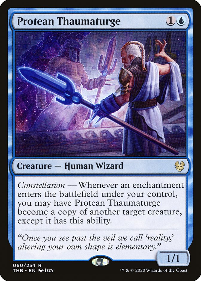 Protean Thaumaturge, Theros beyond death Card Art