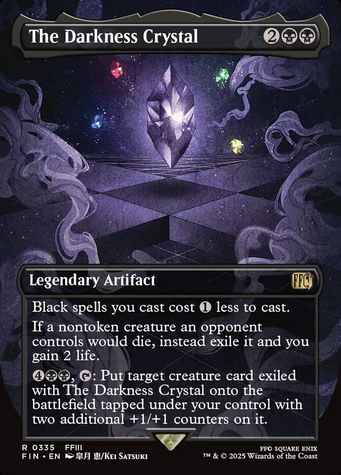 The Darkness Crystal, Final Fantasy Card Art