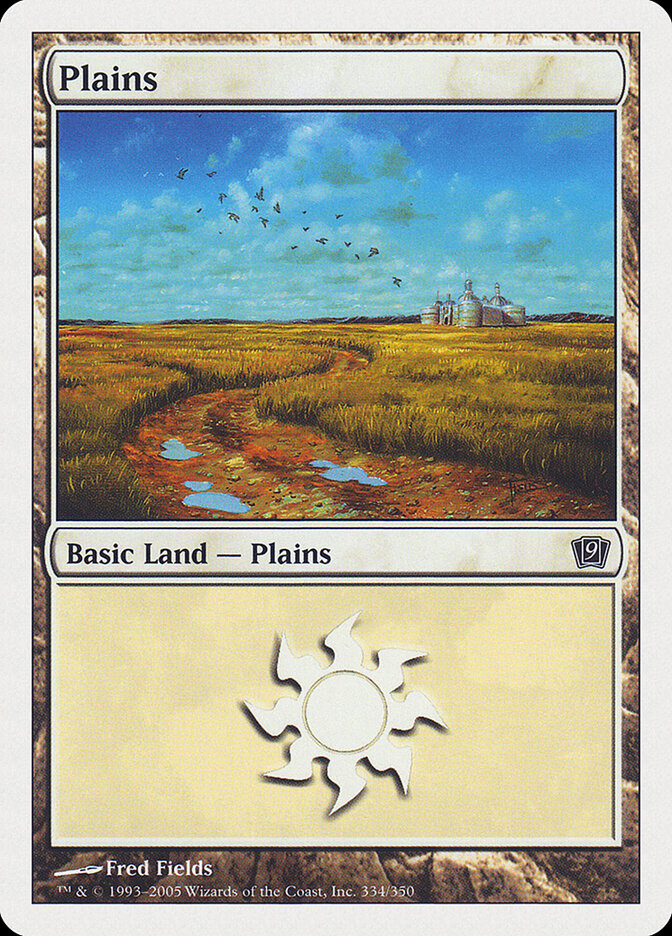 Plains, Ninth Edition Card Art