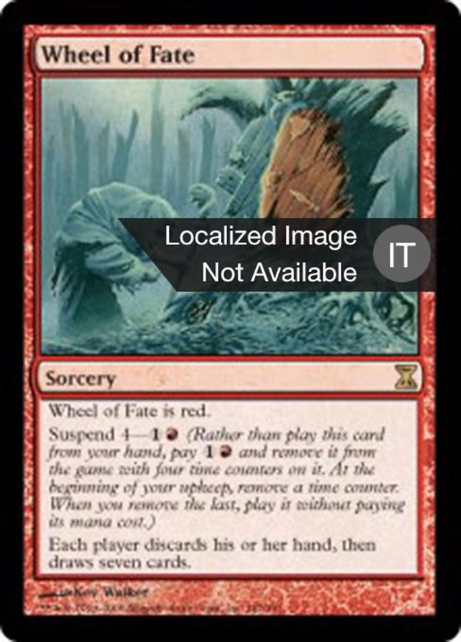 Wheel of Fate, Time Spiral Card Art