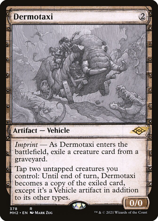 Dermotaxi, Modern horizons 2 Card Art