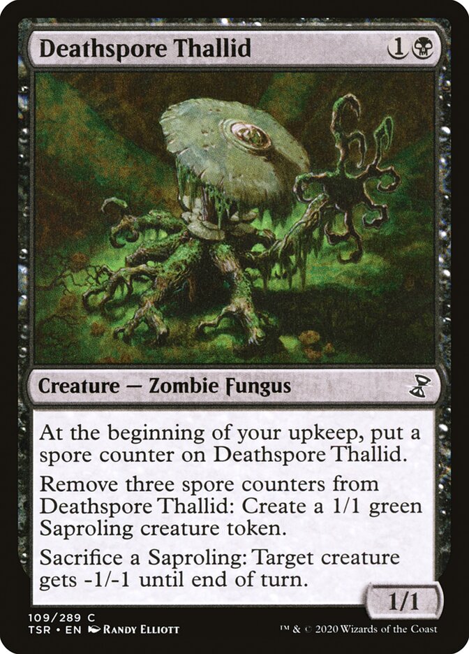 Deathspore Thallid, Time spiral remastered Card Art