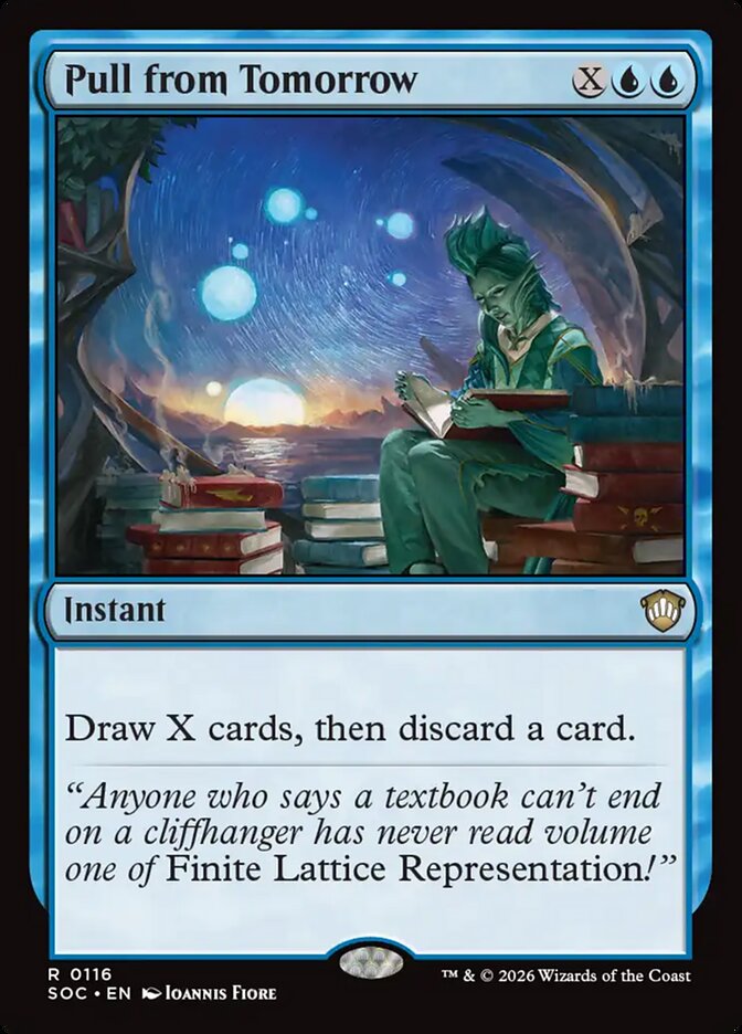 Pull from Tomorrow, Secrets Of Strixhaven Commander Card Art