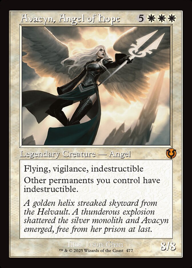 Avacyn, Angel of Hope, Innistrad Remastered Card Art
