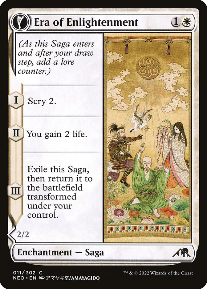 Era of Enlightenment // Hand of Enlightenment, Kamigawa: neon dynasty Card Art