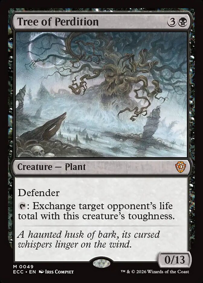 Tree of Perdition, Lorwyn Eclipsed Commander Card Art