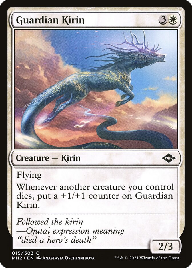 Guardian Kirin, Modern horizons 2 Card Art