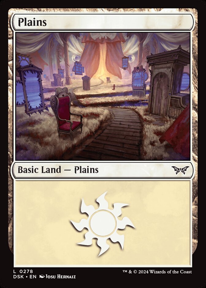 Plains, Duskmourn: House Of Horror Card Art