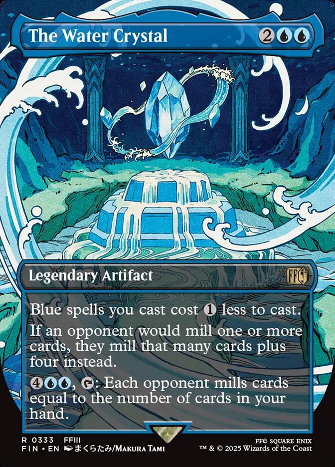The Water Crystal, Final fantasy Card Art
