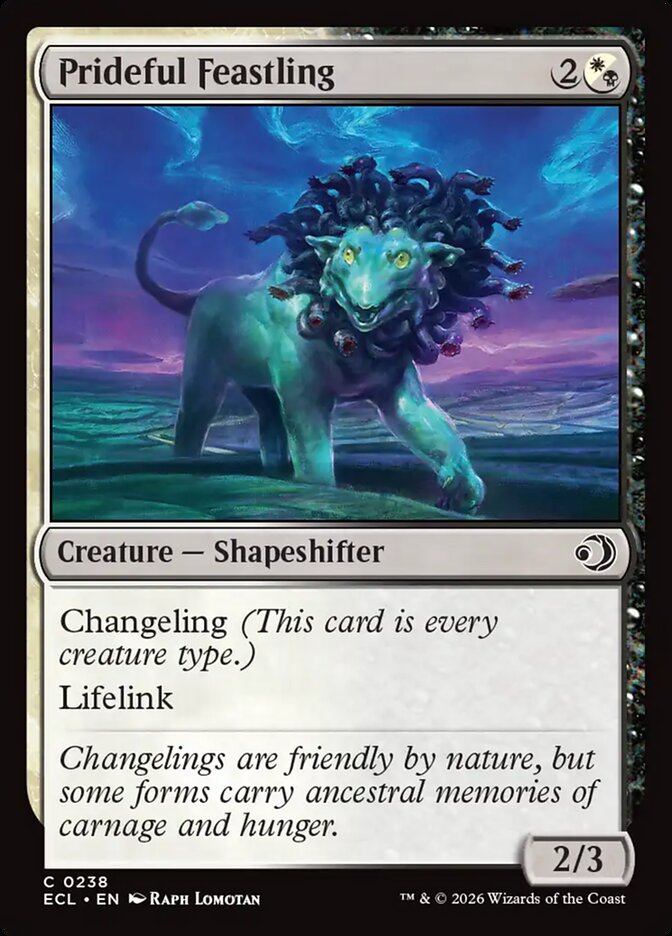 Prideful Feastling, Lorwyn Eclipsed Card Art
