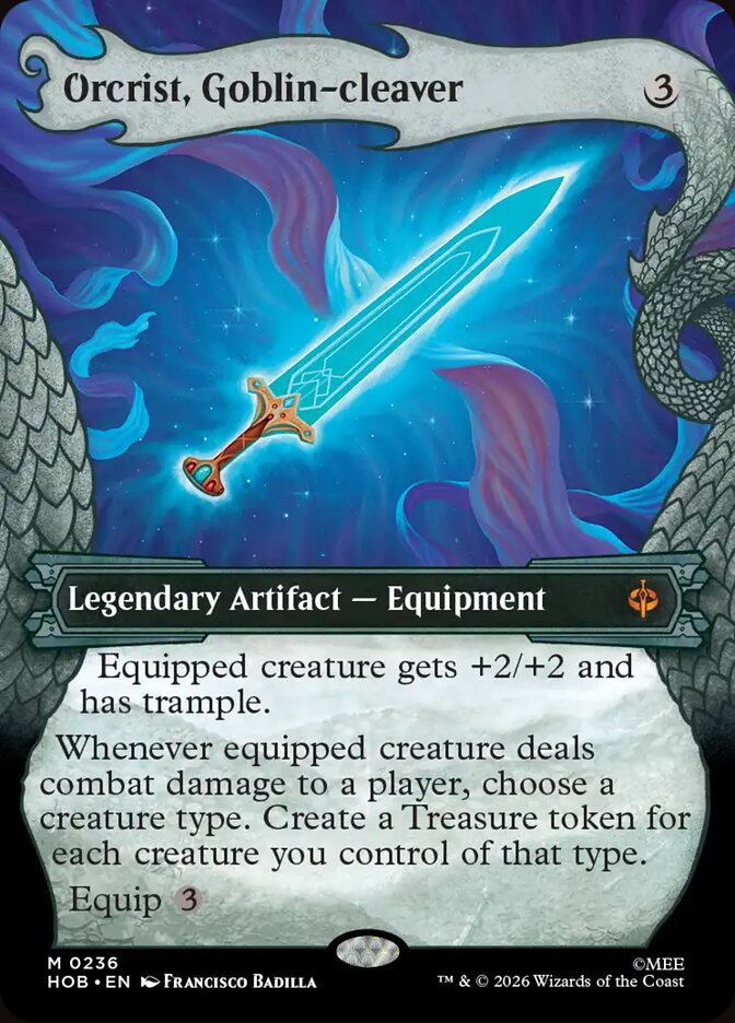 Orcrist, Goblin-cleaver, The Hobbit Card Art