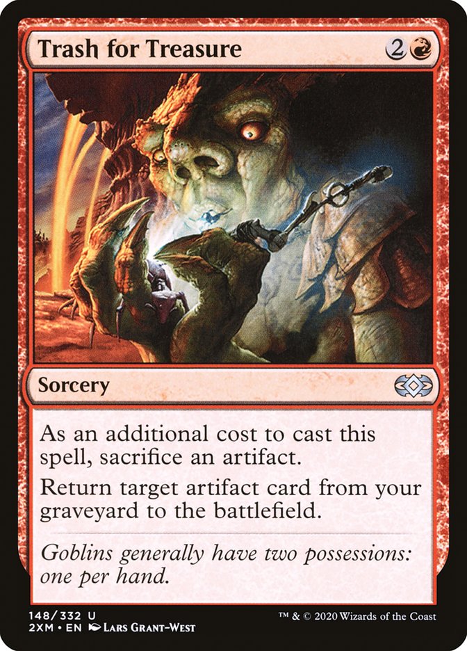 Trash for Treasure, Double Masters Card Art