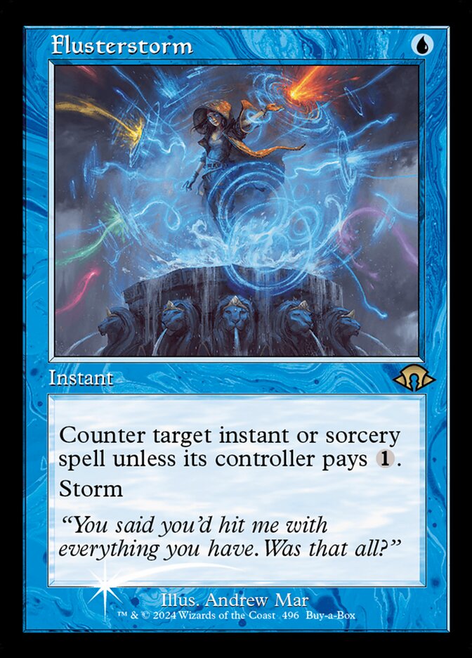 Flusterstorm - Foil