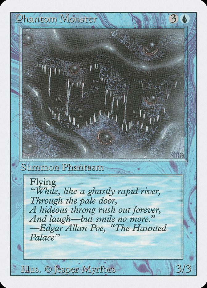 Phantom Monster, Revised edition Card Art