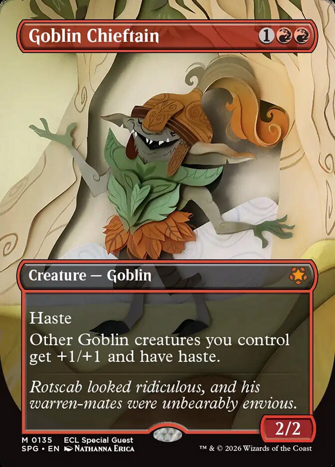 Goblin Chieftain, Special Guests Card Art
