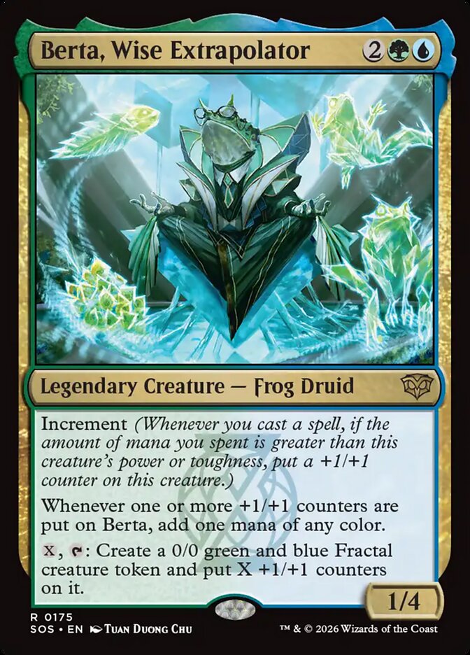 Berta, Wise Extrapolator, Secrets Of Strixhaven Card Art