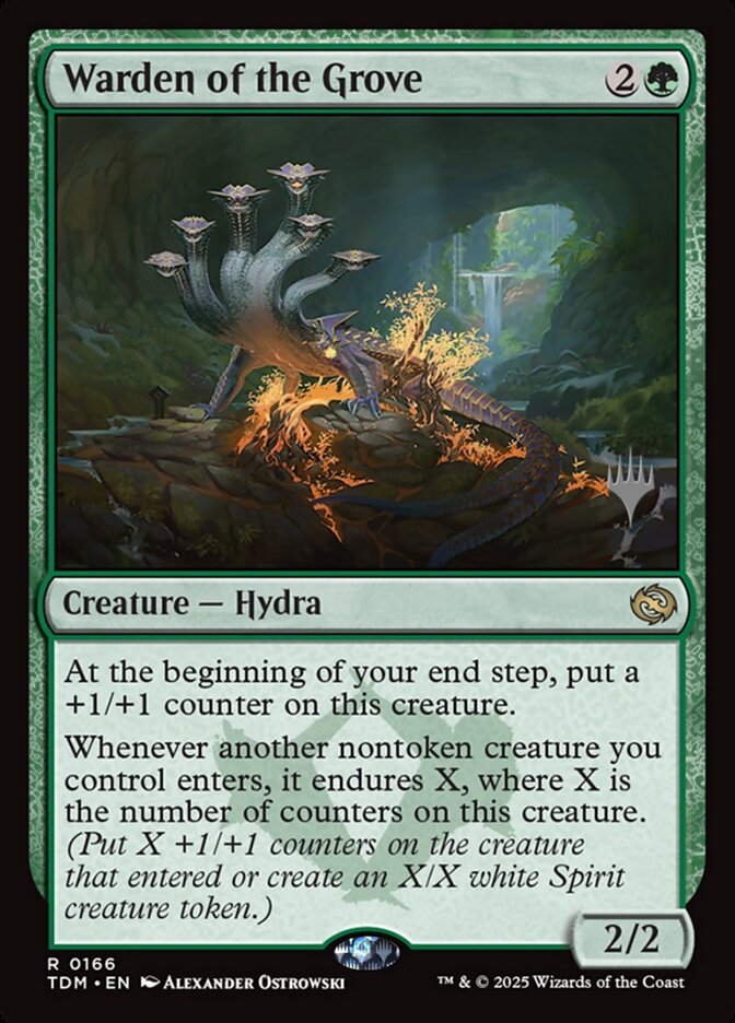 Warden of the Grove, Tarkir: dragonstorm promos Card Art