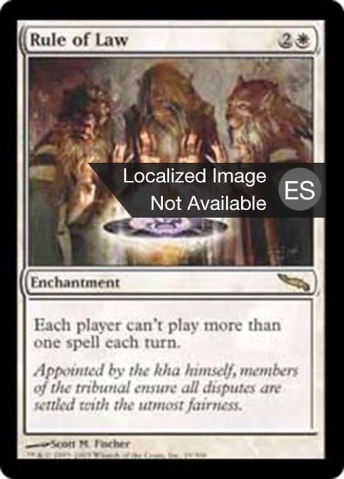 Rule of Law, Mirrodin Card Art