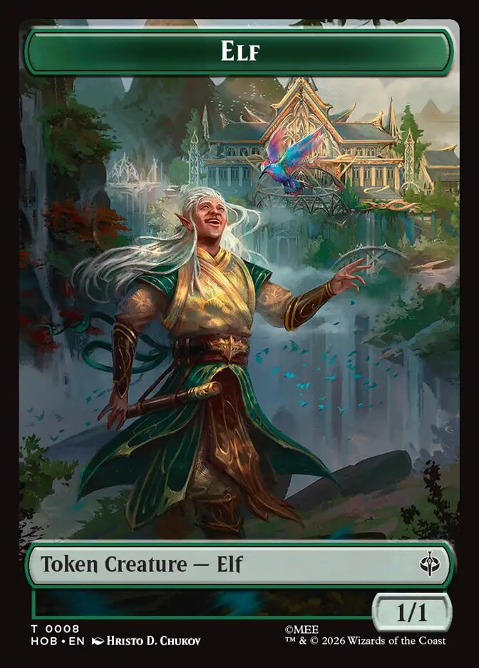 Elf, The Hobbit Tokens Card Art