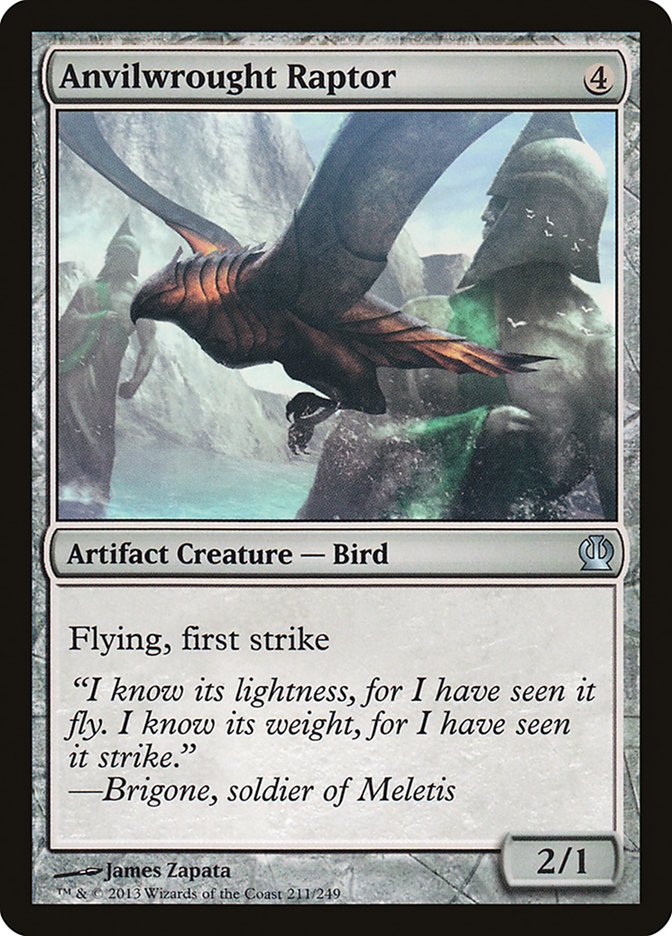Anvilwrought Raptor, Theros Card Art