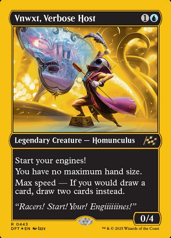 Vnwxt, Verbose Host - Firstplace Foil