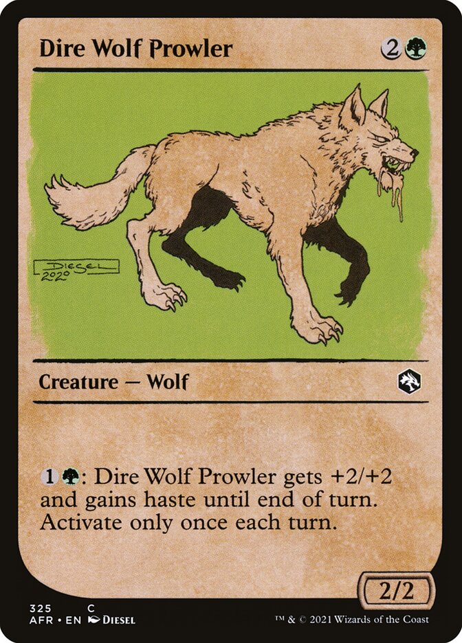Dire Wolf Prowler - Foil