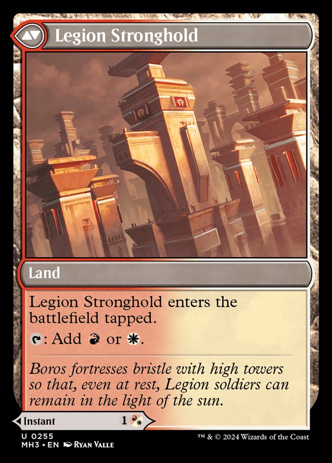 Legion Leadership // Legion Stronghold - Foil