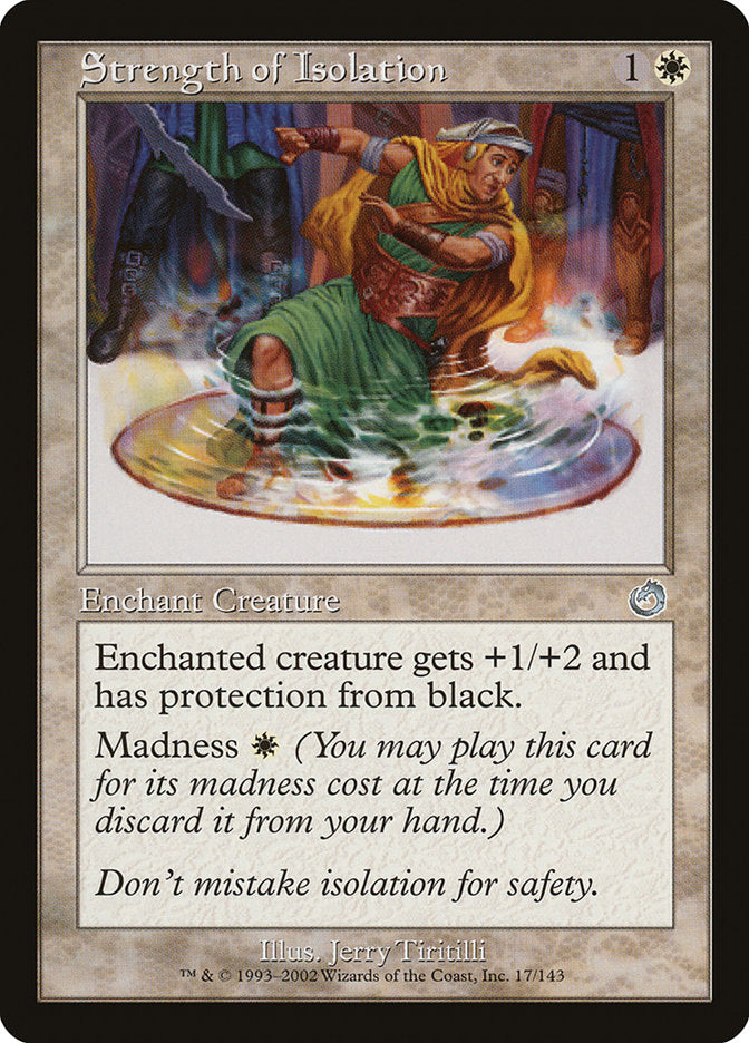 Strength of Isolation, Torment Card Art