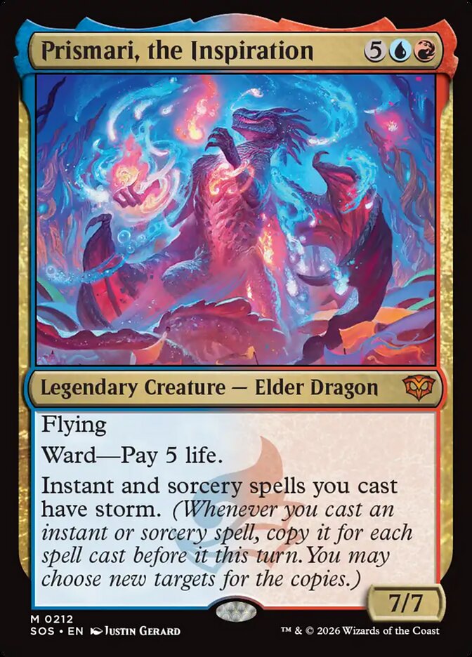Prismari, the Inspiration, Secrets Of Strixhaven Card Art