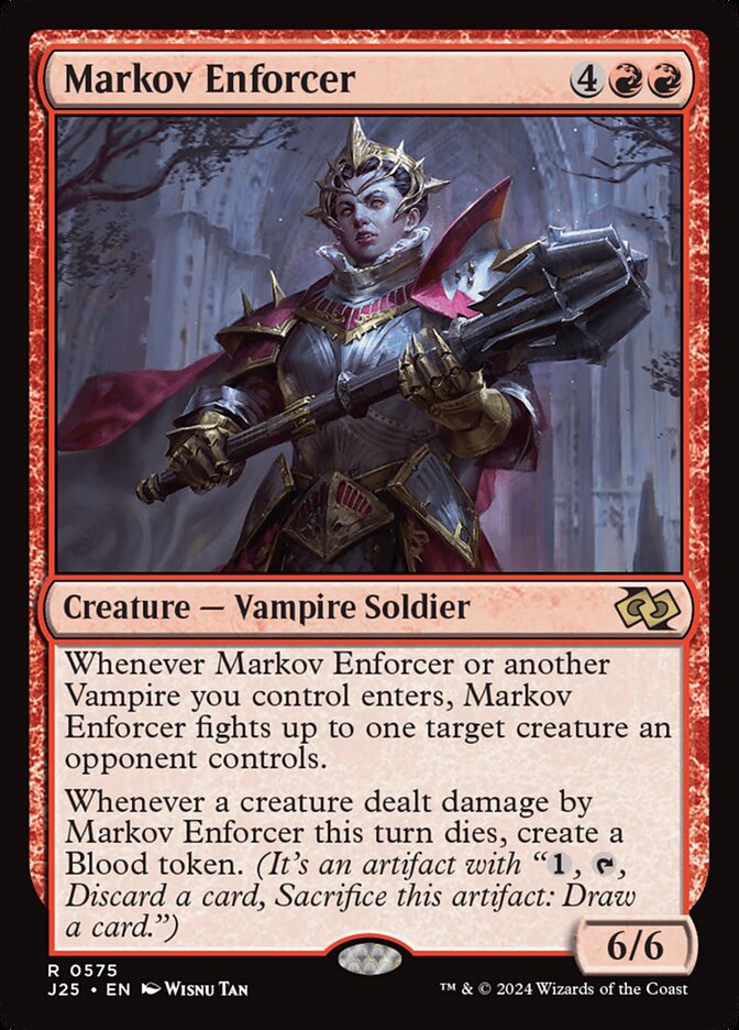 Markov Enforcer, Foundations jumpstart Card Art