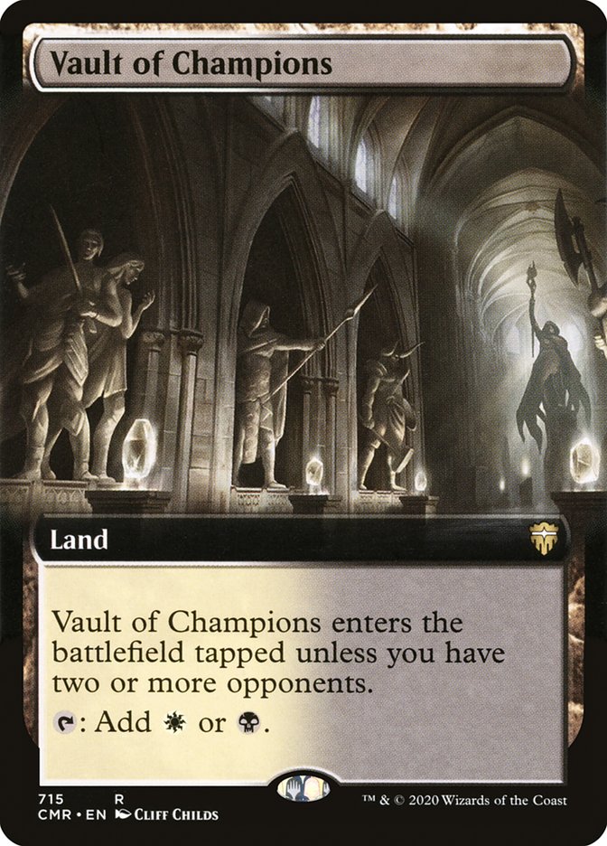 Vault of Champions, Commander legends Card Art