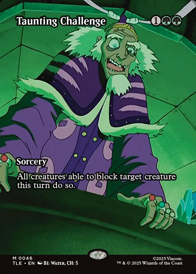 Taunting Challenge, Avatar: The Last Airbender Eternal Card Art