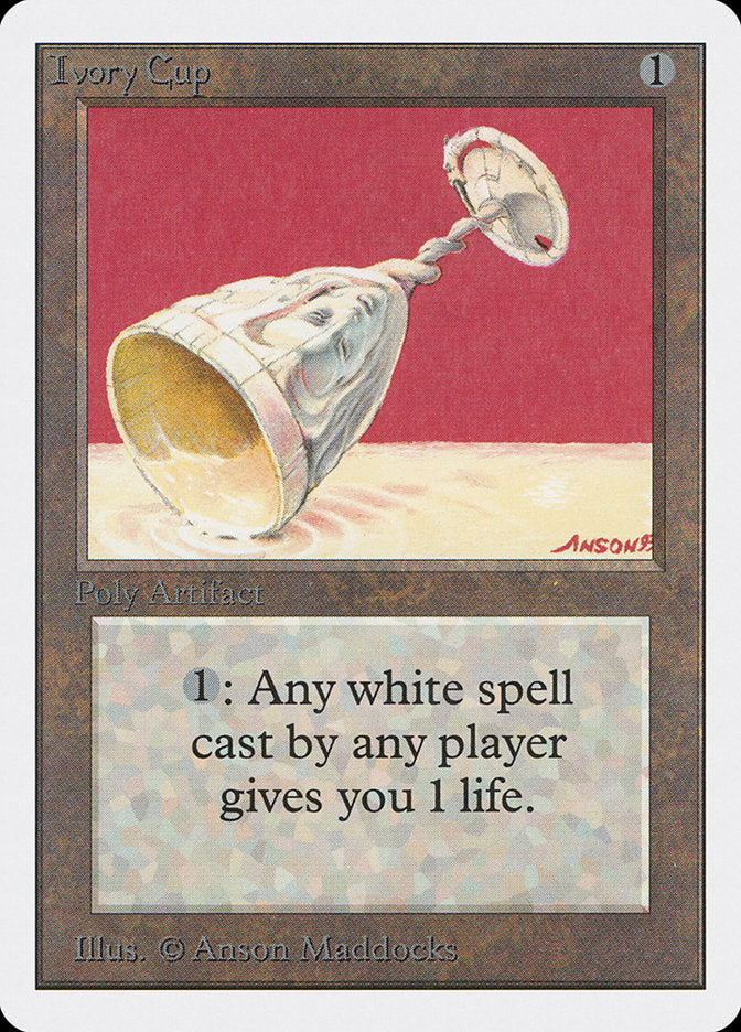 Ivory Cup, Unlimited edition Card Art