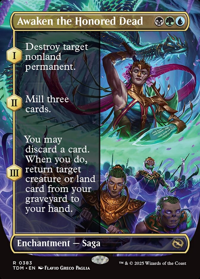 Awaken the Honored Dead, Tarkir: dragonstorm Card Art