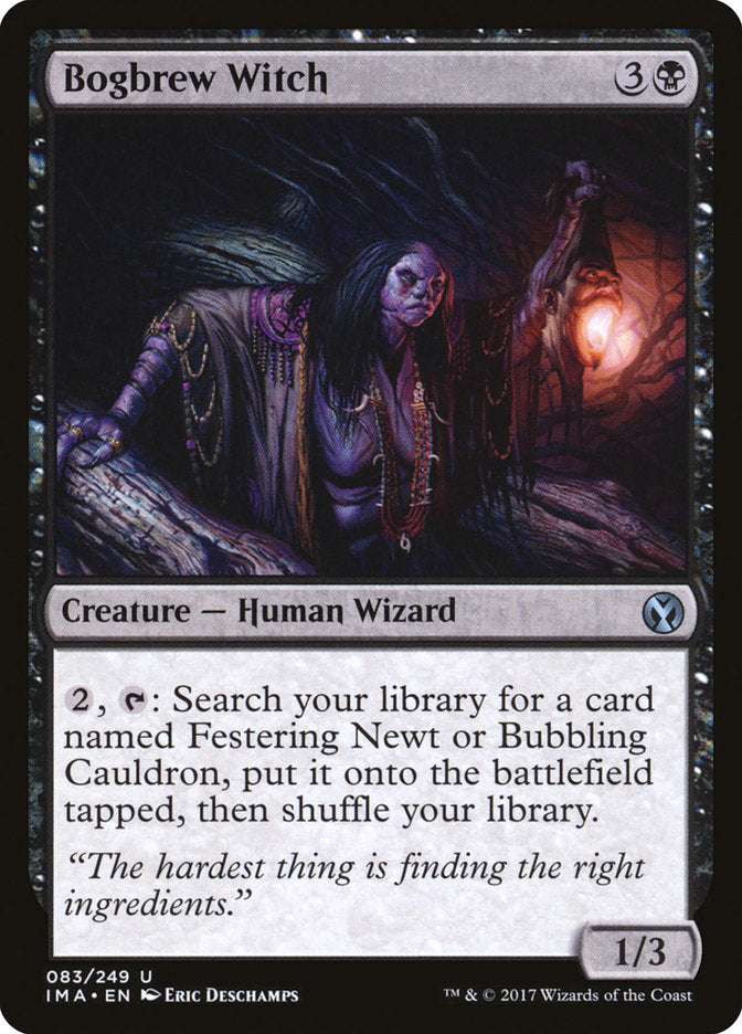 Bogbrew Witch, Iconic Masters Card Art