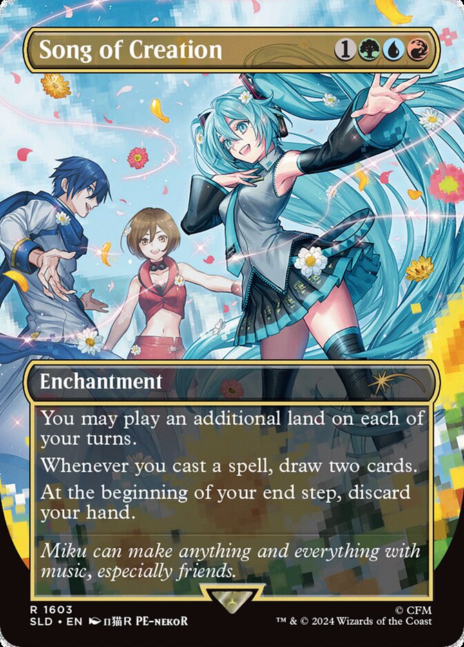 Song of Creation, Secret Lair Drop Card Art