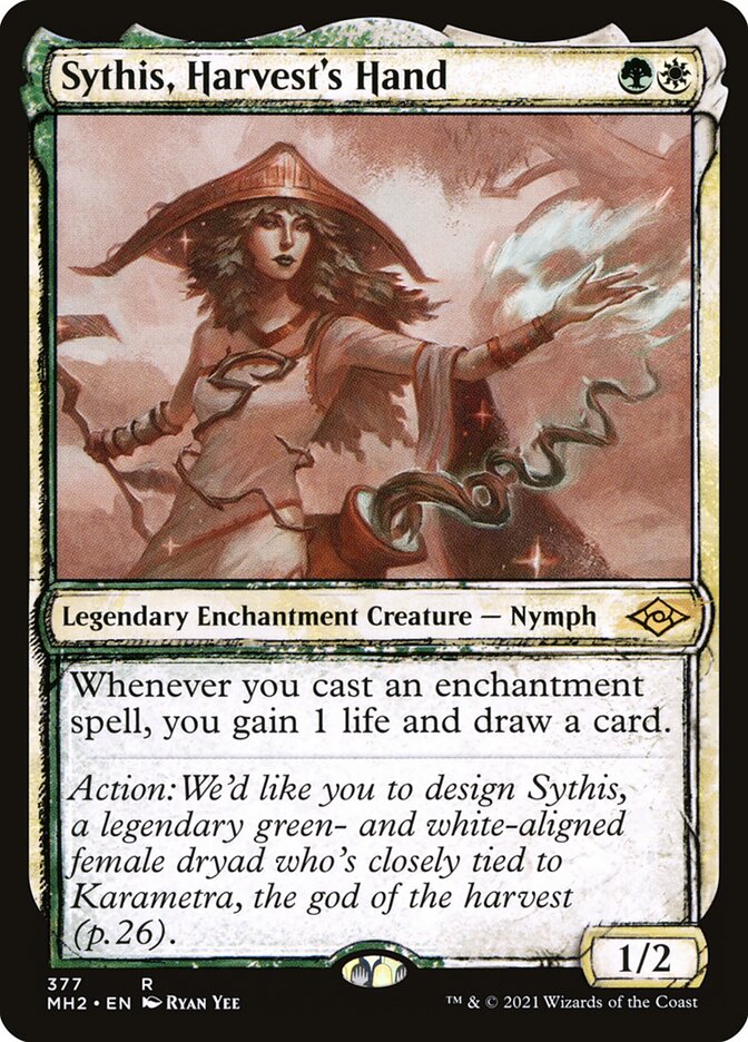 Sythis, Harvest's Hand, Modern Horizons 2 Card Art
