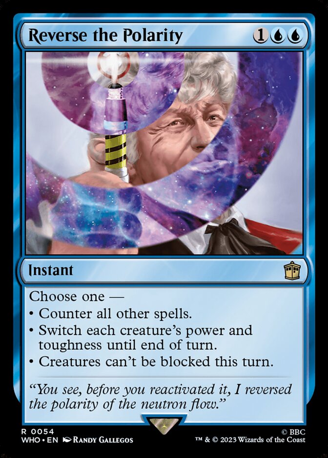 Reverse the Polarity, Doctor Who Card Art