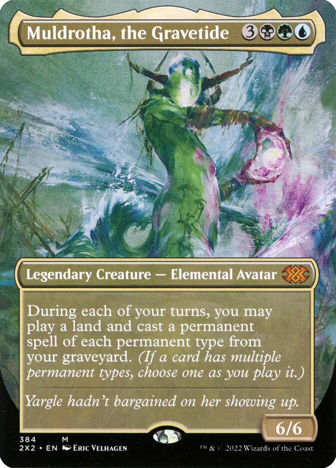 Muldrotha, the Gravetide, Double Masters 2022 Card Art