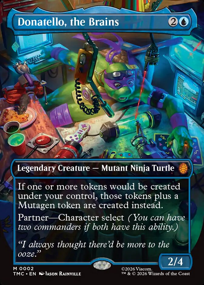 Donatello, the Brains, Teenage Mutant Ninja Turtles Eternal Card Art