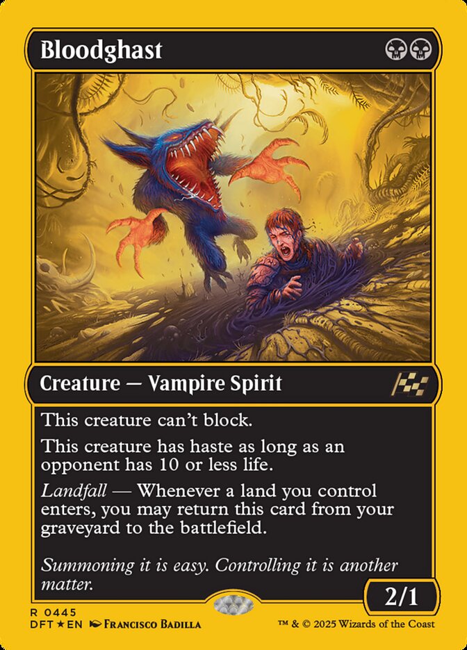 Bloodghast - Firstplace Foil
