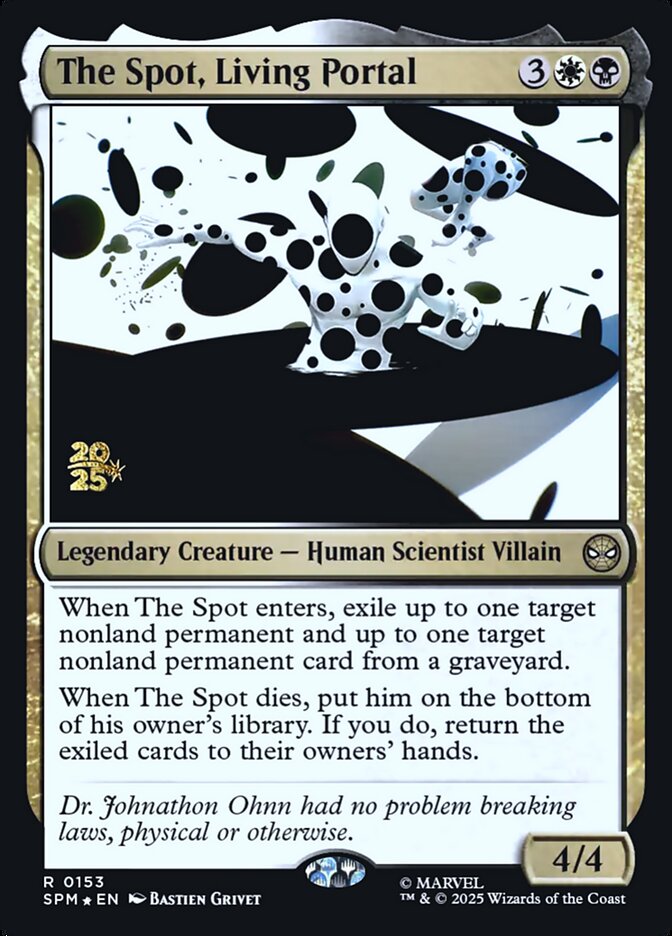 The Spot, Living Portal, Marvel'S Spider-Man Promos Card Art