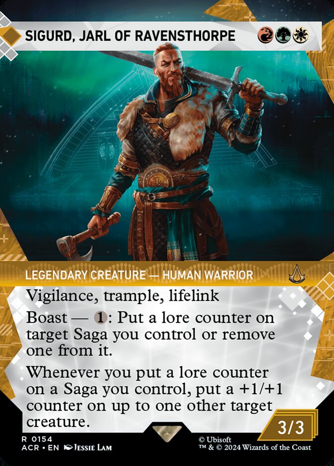 Sigurd, Jarl of Ravensthorpe, Assassin'S Creed Card Art