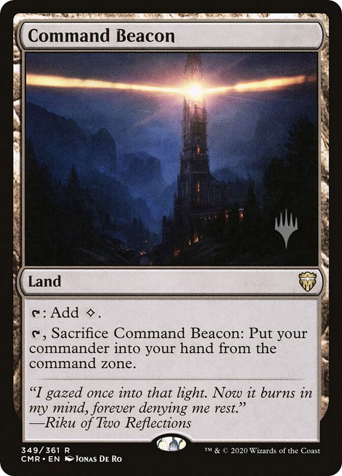 Command Beacon, Commander Legends Promos Card Art