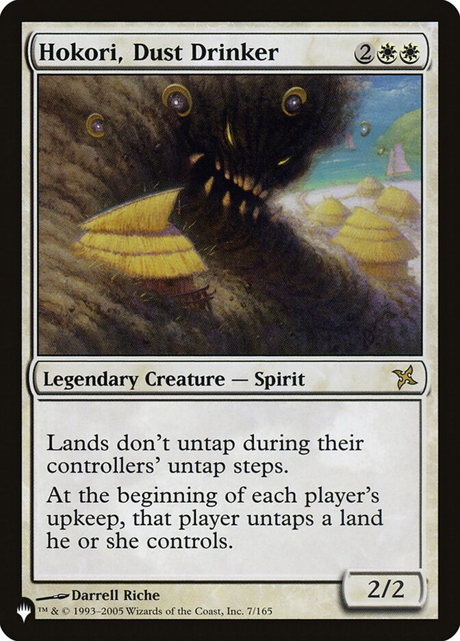 Hokori, Dust Drinker, The List Card Art
